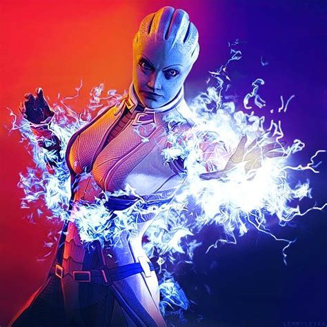 Biotics Liara Tsoni Mass Effect Art Mass Effect Universe Mass