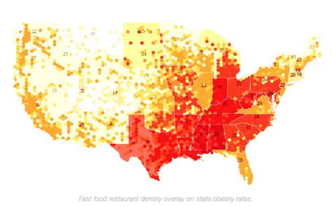 Fast food restaurants are notorious for their value meals, which offers large portions at a low price. Mapping Fast Food and Obesity | Guy Allen Parker
