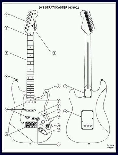 Stratocaster service diagrams if youre repairing or modifying your instrument and need to see a wiring diagram or some replacement part numbers these service diagrams should help you get started. 31 Fender Stratocaster Parts Diagram - Wiring Diagram List