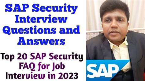 Sap Security Interview Questions Answers Sap Security Top 20 Sap
