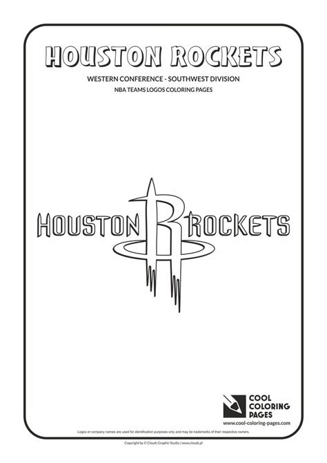 How to color pokemon team rocket & meowth coloring pages. Houston Rockets - NBA basketball teams logos coloring ...