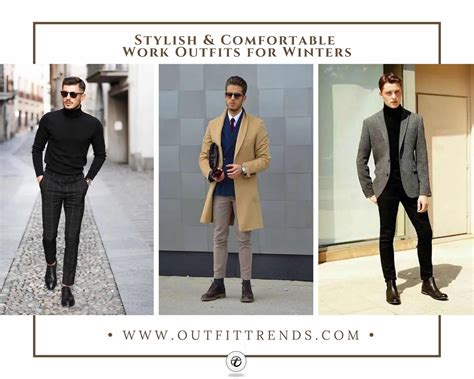 30 Winter Office Outfits For Men Winter Business Attire