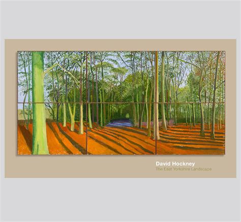 David Hockney The East Yorkshire Landscape La Louver Gallery