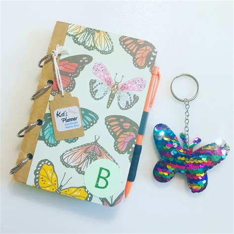 Butterfly Cardboard Notebook