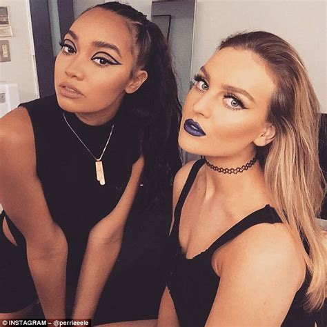 little mix s perrie edwards puts on a busty display in a series of racy selfies daily mail online