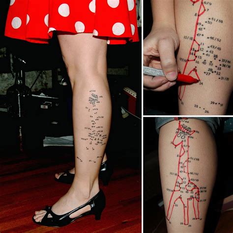 Meet The Girl With The Connect The Dots Tattoo Youbentmywookie
