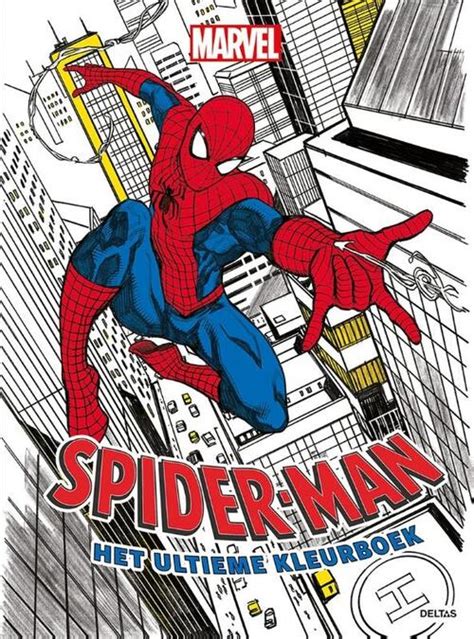 Marvel Spider Man Het Ultieme Kleurboek Centrale Uitgeverij Deltas