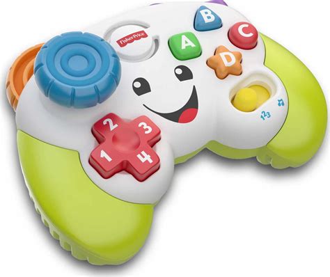 Fisher Price Pretend Video Game Controller Baby Toy With Music Lights