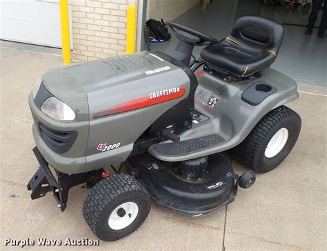 What kind of engine does craftsman lawn mower have? Craftsman LT2000 lawn mower in Pratt, KS | Item DT9503 ...