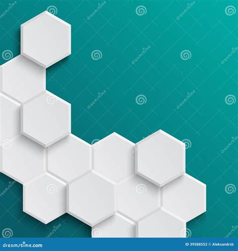 Abstract Hexagonal Background Stock Vector Illustration Of Element
