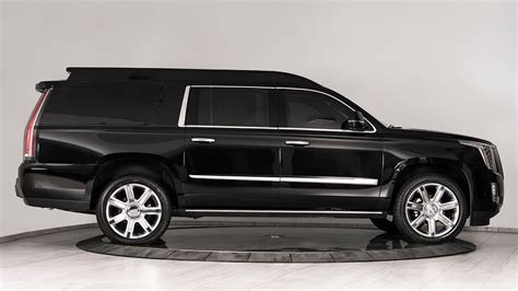 Bulletproof Behemoth Armored Cadillac Escalade Can Stop Rifle Fire And