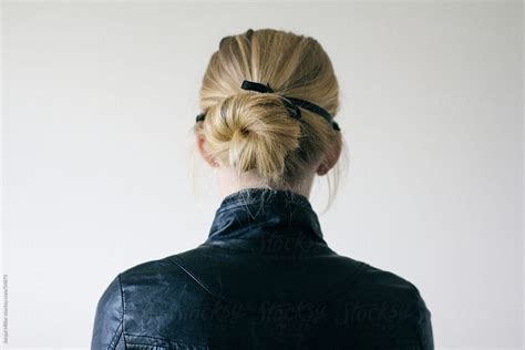 Back View Of Girl With Blonde Hair By Stocksy Contributor Jacqui