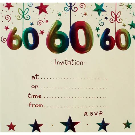 Bagvania provides daily birthday invitation templates where you can download it for free. 60 Birthday Card Invitations