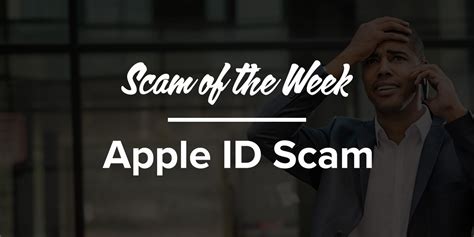 Scam Of The Week Apple ID Scam The YouMail Blog