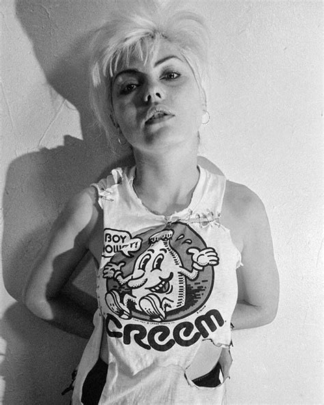 Debbie Harry Photographed By Chris Stein For Creem Magazine 1977