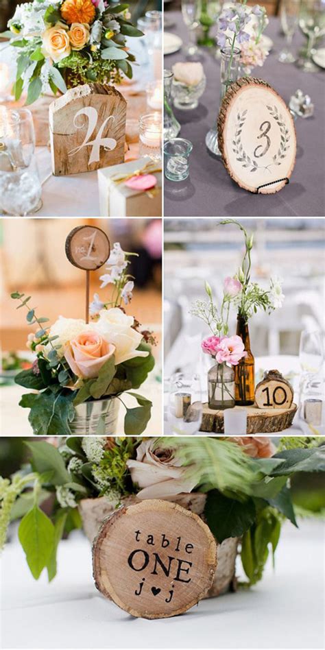 Top 10 Diy Wedding Table Number Ideas With Tutorials