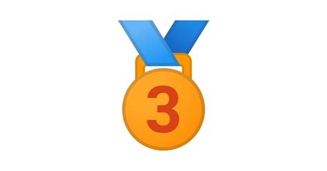 🥉 Médaille De Bronze Emoji