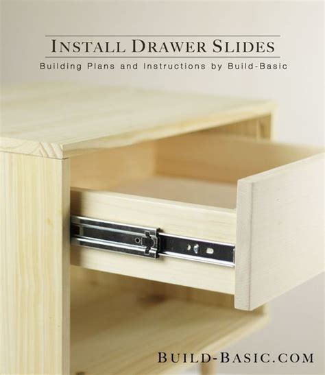 The Easy Way To Install Drawer Slides Instructions And Sxs Images By