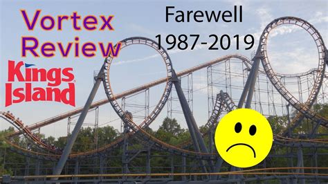Vortex Kings Island Review And Farewell 1987 2019 Youtube