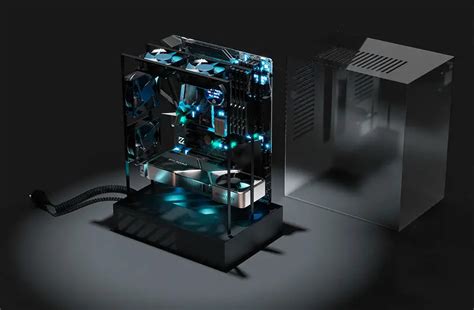 Futuristic Crystal Pc Case Concept By Alex Casabo Tuvie Design