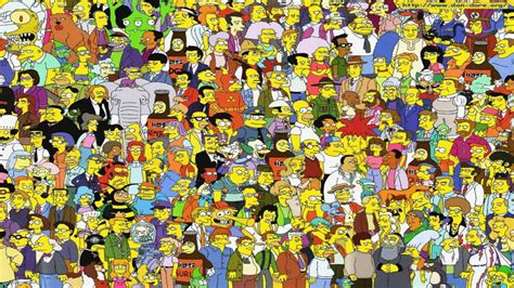 the simpsons everyone picture, the simpsons everyone wallpaper