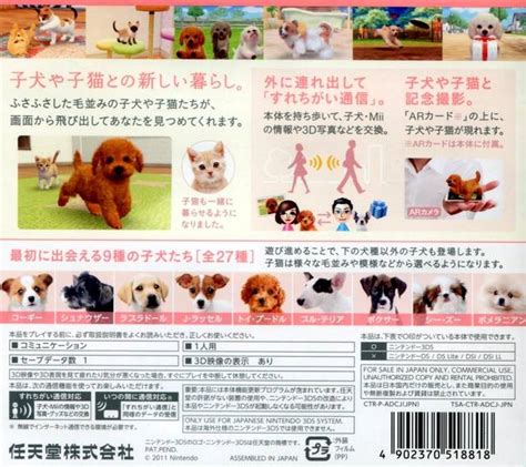 Check spelling or type a new query. Nintendogs + Cats: Toy Poodle & New Friends Details - LaunchBox Games Database