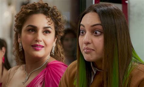 Double Xl Trailer Sonakshi Sinha Huma Qureshi Get The Rant Right But The Message Is Lost In