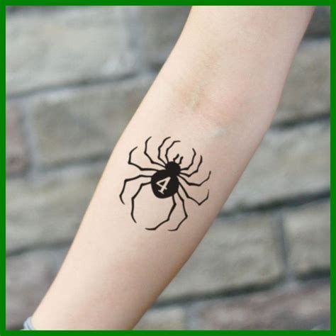 Hunter X Hunter Hisoka Spider Temporary Tattoo Sticker Set Of 2 20