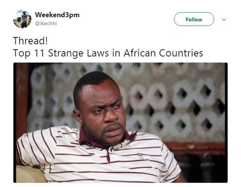 Check Out These Very Odd Laws African Countries Have Bellanaija