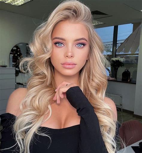 Instagram Russia Blonde Beauty Beautiful Blonde Hair Styles