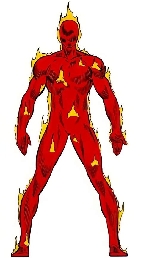 Humantorchl Human Torch Comic Movies Marvel Heroes