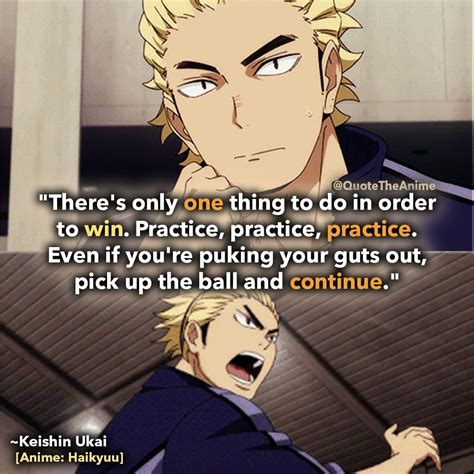 Making itself known like popular sports anime: 35+ Powerful Haikyuu Quotes that Inspire (Images + Wallpaper) | Anime quotes inspirational ...