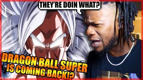 We did not find results for: DRAGON BALL SUPER IS COMING BACK! | Dragon Ball Super 2021 News (REACTION) - YouTube