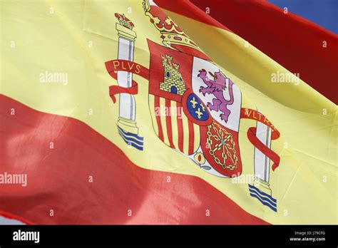 Flag Of Spain Stock Photo Alamy