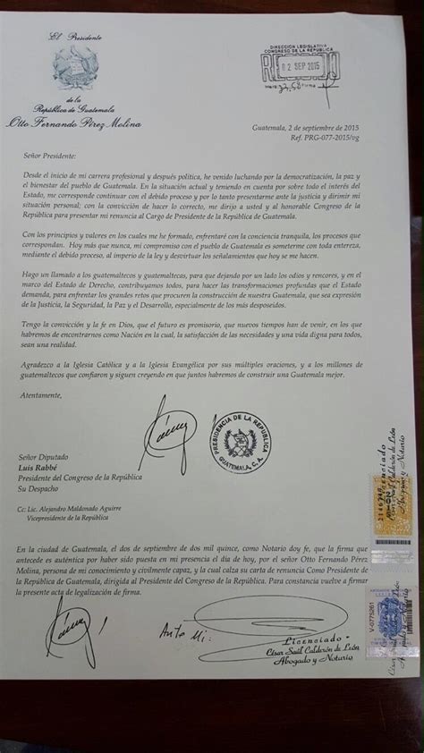 Carta De Renuncia Word Guatemala Perodua W Vrogue