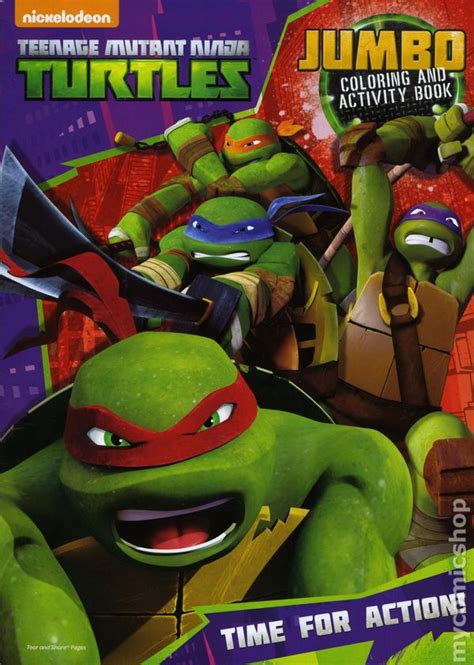Vintage 1988 teenage mutant ninja turtles shredder gets splintered coloring book. Teenage Mutant Ninja Turtles Jumbo Coloring and Activity ...