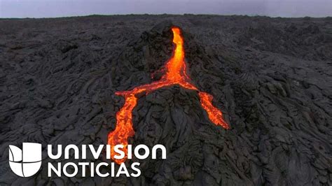 Imágenes Aéreas Muestran Ríos De Lava Que Fluyen Del Volcán Más Activo