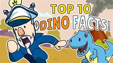 Top 10 Dinosaur Facts Dinosaur Facts For Kids Youtube