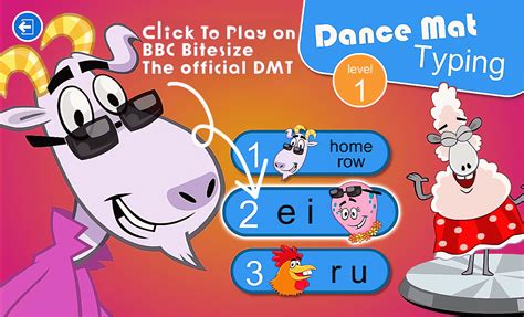 Dance Mat Typing Level 1 Stage 2 Ei