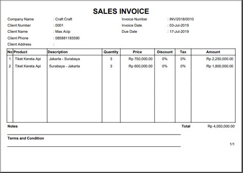 Contoh Invoice Pembayaran Excel Gratis IMAGESEE