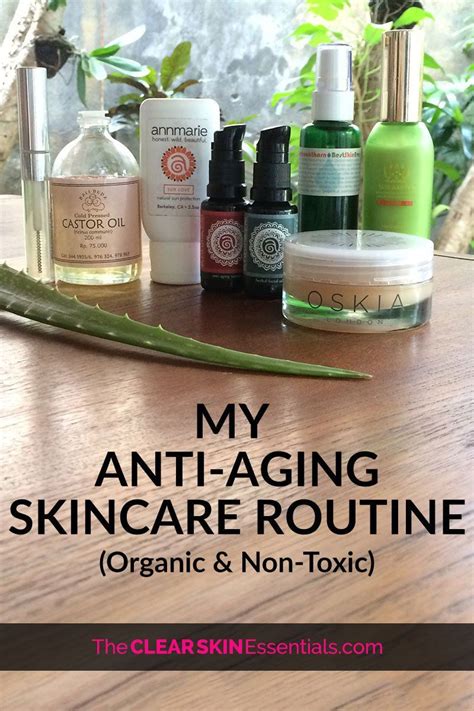 My Natural Anti Aging Skincare Routine Inspire Beauty Anti Aging