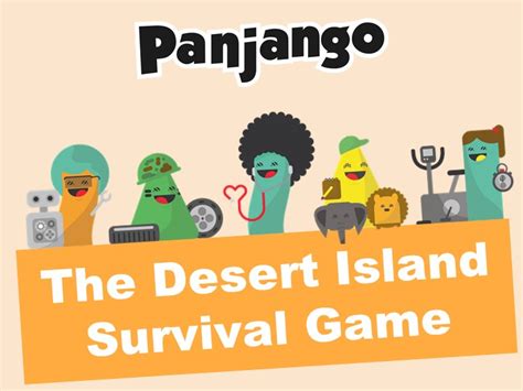 Desert Island Survival Game Worksheets