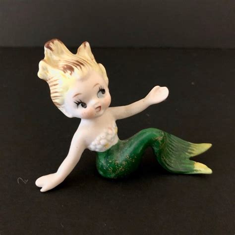 Mint Vintage Bradley Mermaid Mermaids Figurines Figurine Wild Hair