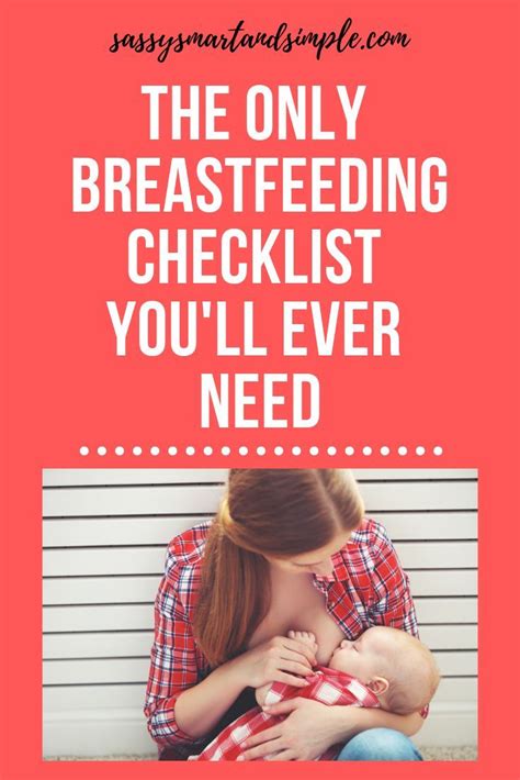 breastfeeding needs that every new mom will want to read breastfeeding needs checklist incl