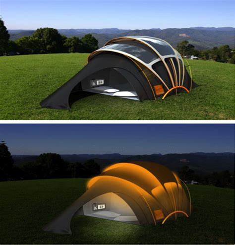 Solar Powered Tent Lets You Light Up Your Night