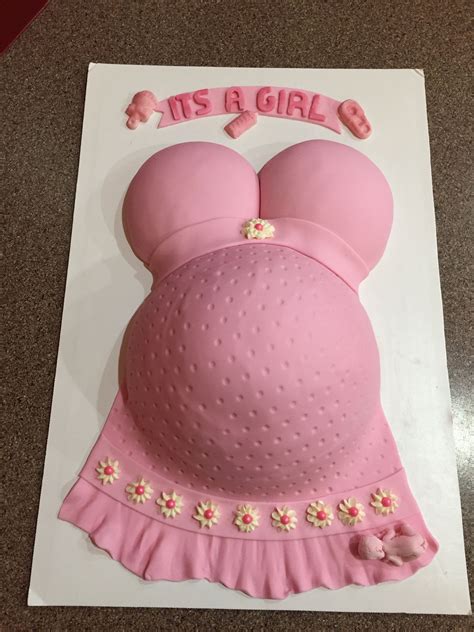 pregnant belly cake pregnant belly cakes girl