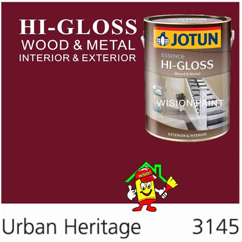 Urban Heritage 3145 1l Jotun Hi Gloss Wood And Metal Paint Exterior
