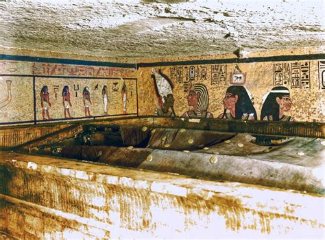 1922 The Discovery Of Tutankhamuns Tomb — In Color Ancient Egyptian