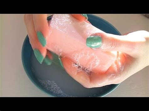 ASMR SUNNY SOAP LATHERING Soapy Sounds Hand Washing Water Lather Foam