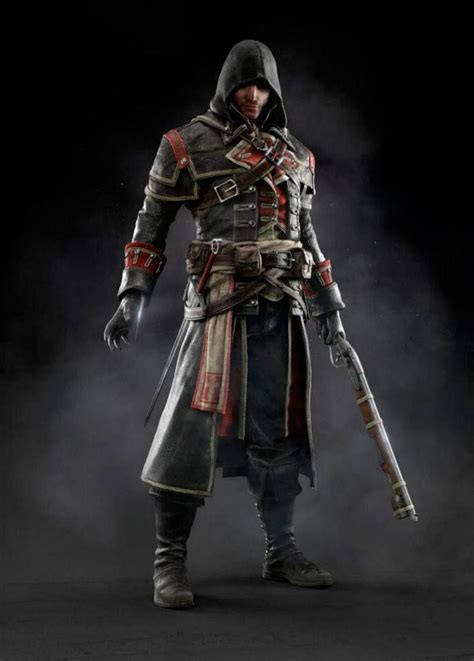 Shay Patrick Cormac With Hood Version Assassins Creed Rogue